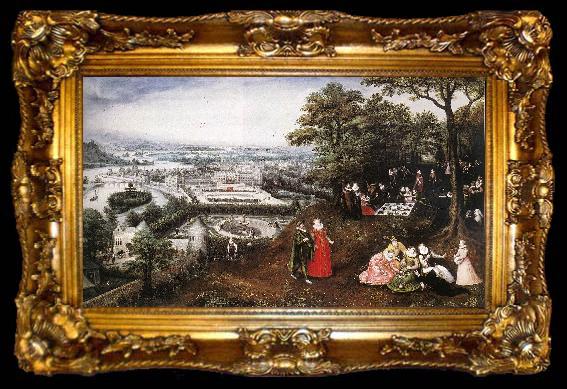 framed  VALKENBORCH, Lucas van Landscape in Spring sf, ta009-2